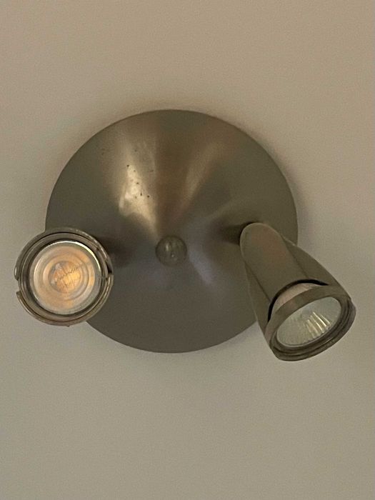 Focos de teto em inox