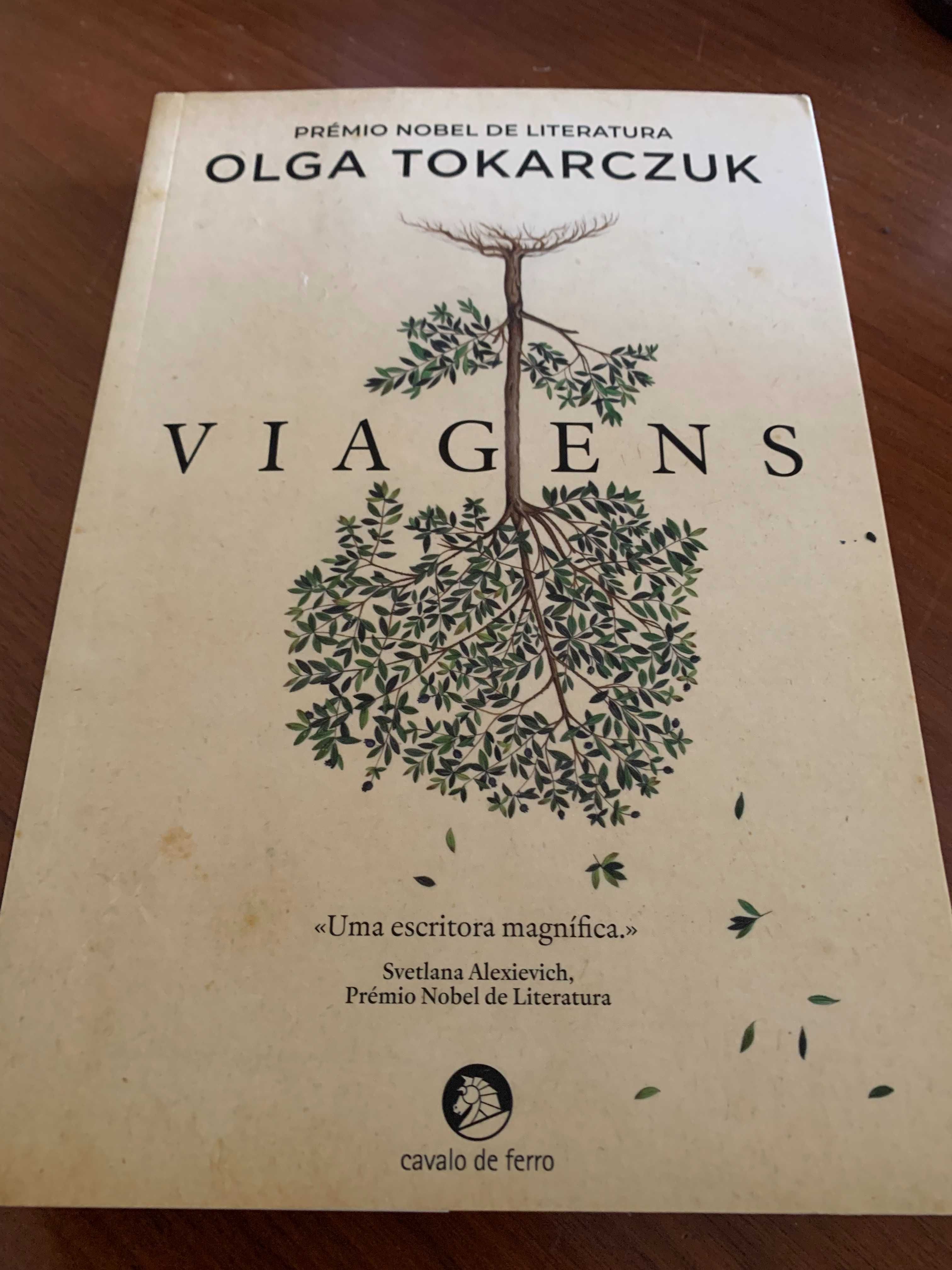 livro Viagens de Olga Tokarczuk