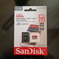 Cartão de memória microSD 128GB