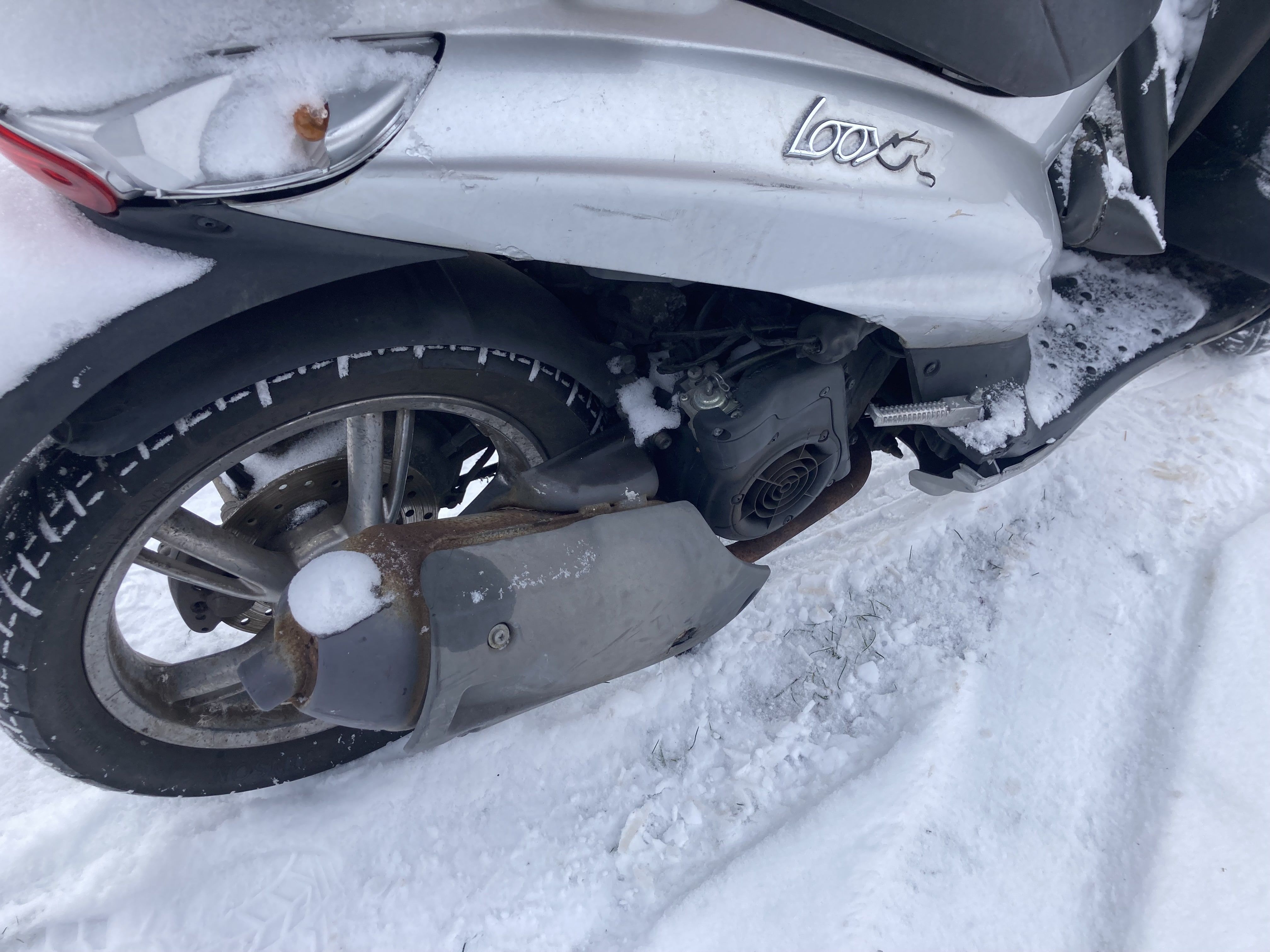 Peugeot Looxor 125 części czasza osłony silnik kokpit linka lagi