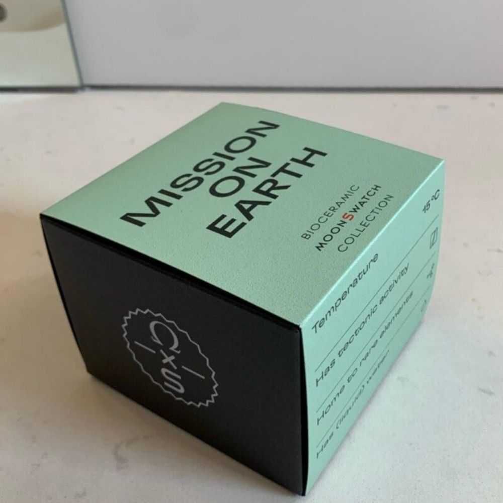 Nowość! Omega x Swatch Earth SO33G100 w Sprzedaży