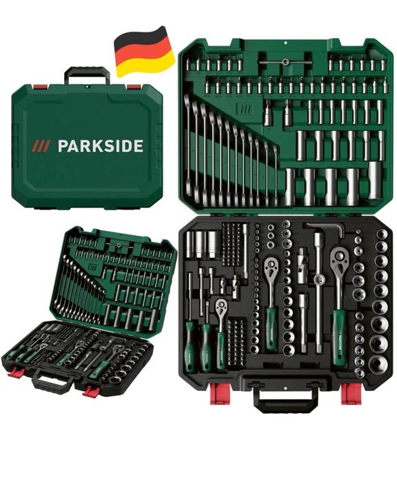 Набір інструментів Parkside на 216 предметів