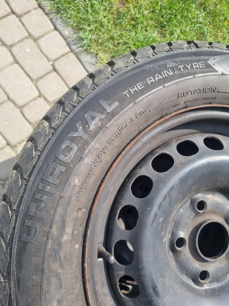 Opony zimowe z felga stalową