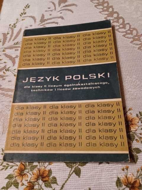 język polski podręcznik dla kl. II liceum ogólnokształcącego,techników