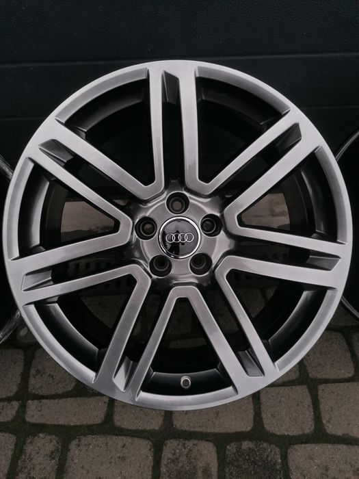 Felgi aluminiowe 5x112 20" 8J ET25, A7, A5, Q5, S6Audi Shadow Chrome