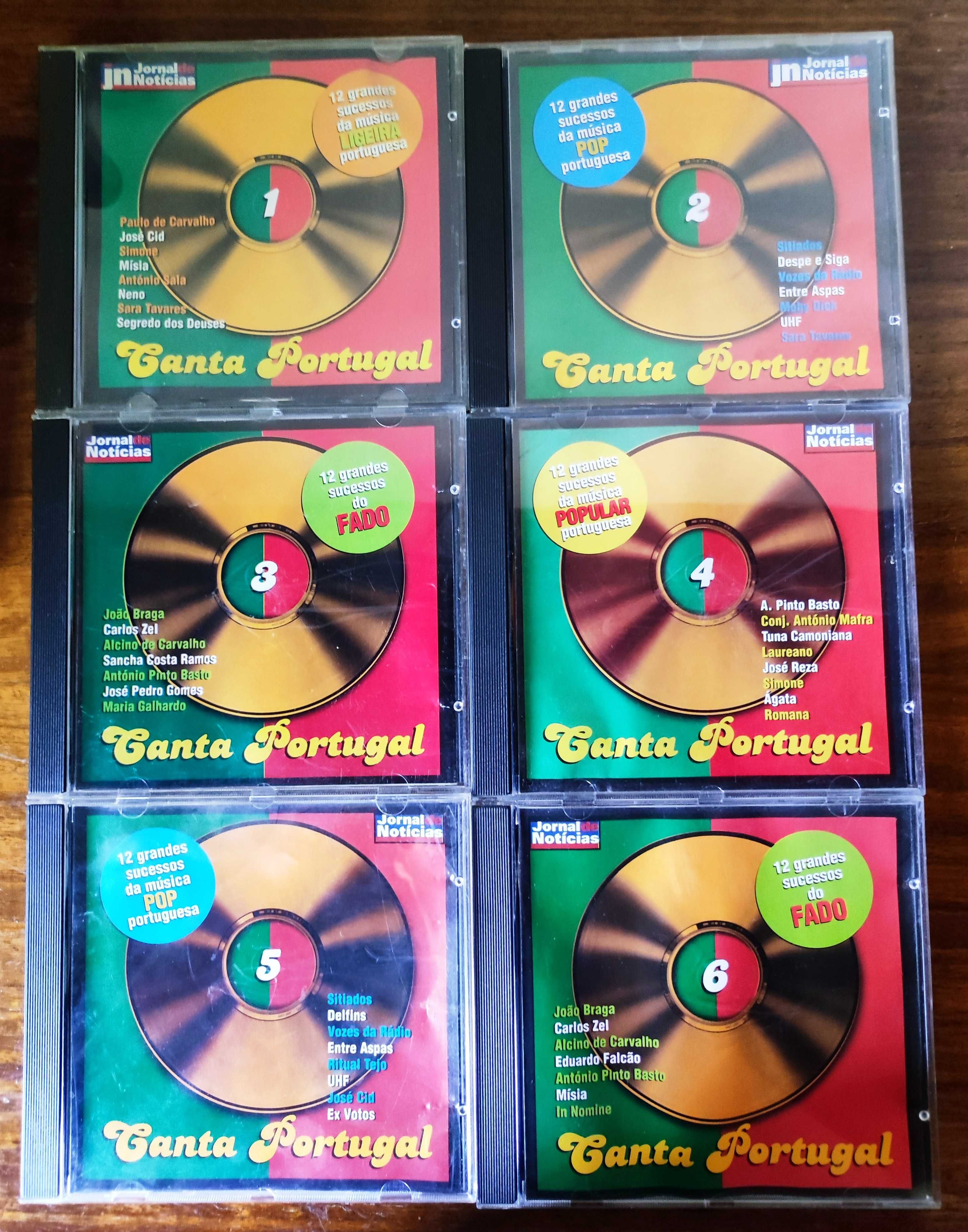 Coleção CD's Canta Portugal