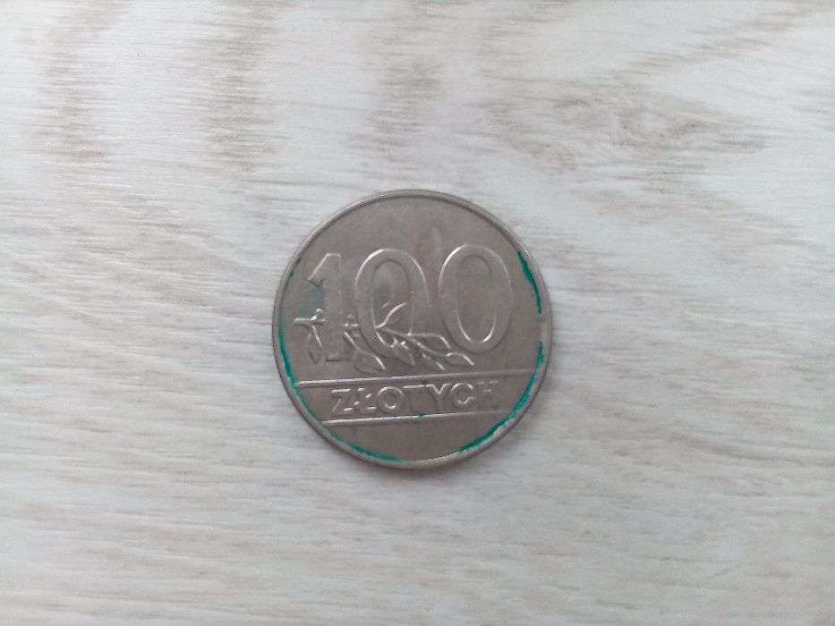 moneta 100 zł / 1990 rok