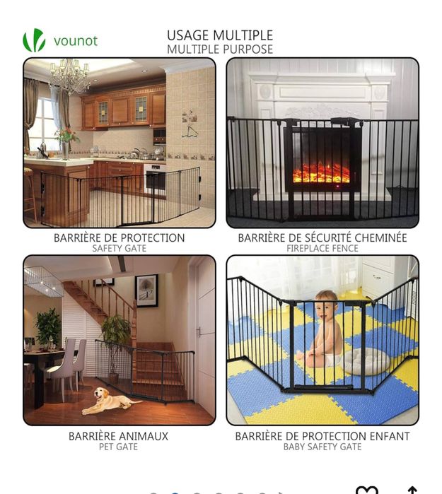 Parque de segurança para cães