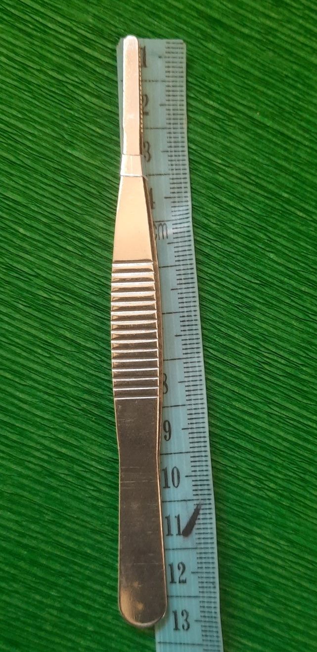 Pęseta prosta krótka 12.5 cm terrarystyczna
dostępnych 10 szt.