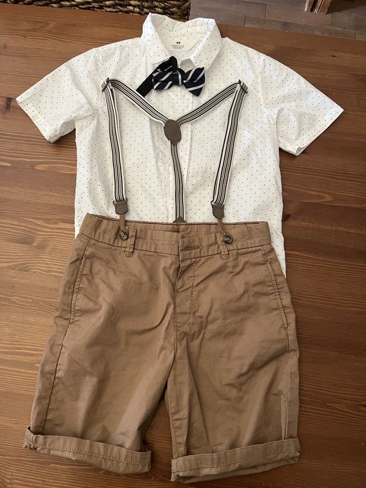 Koszula i szorty H&M 128