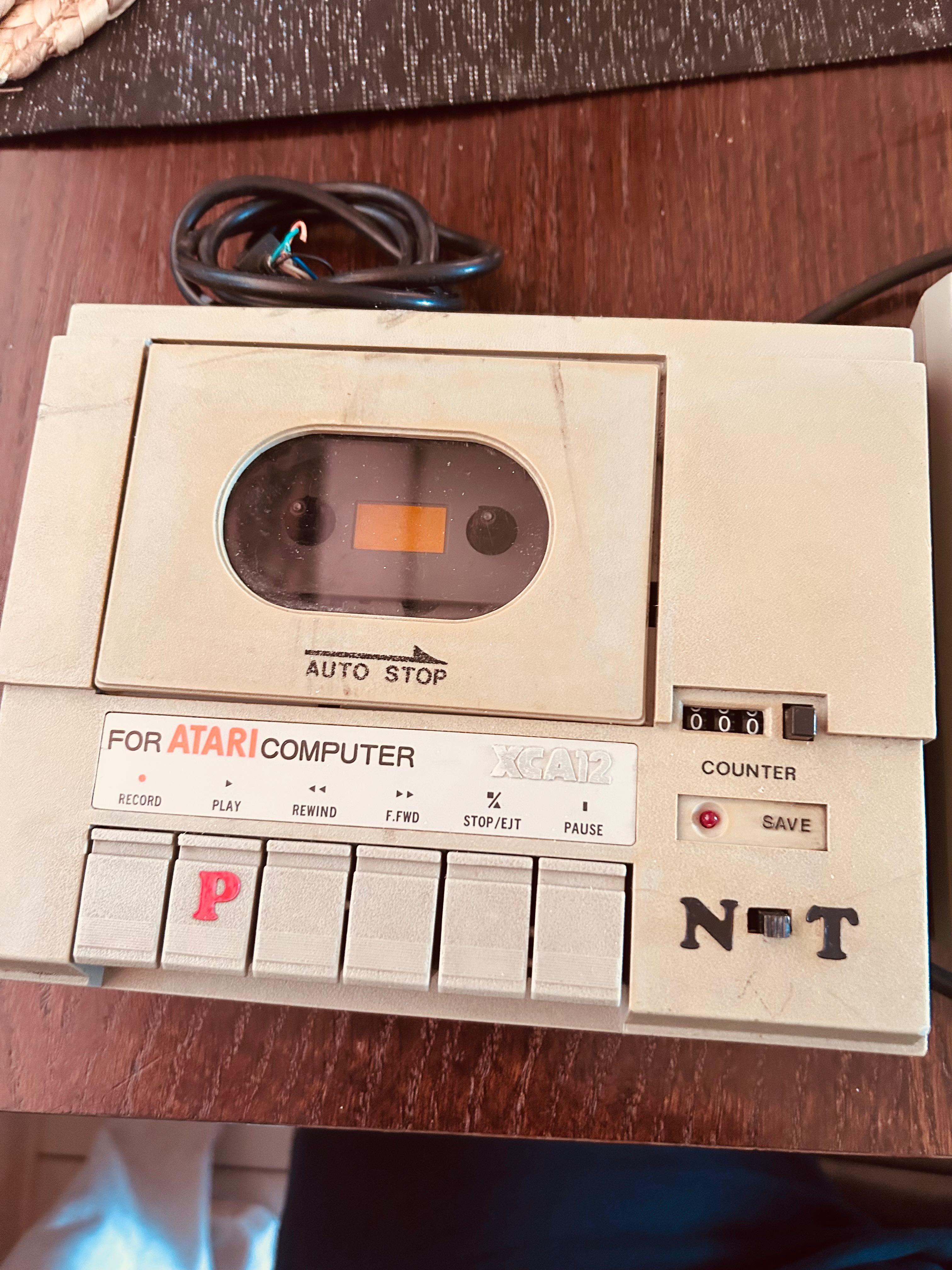 Magnetofon XCA12 do Atari