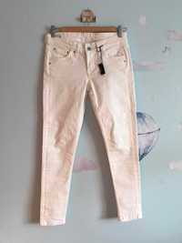 Białe jeansy spodnie długie rurki skinny W8 Pepe Jeans 34 XS Nowe