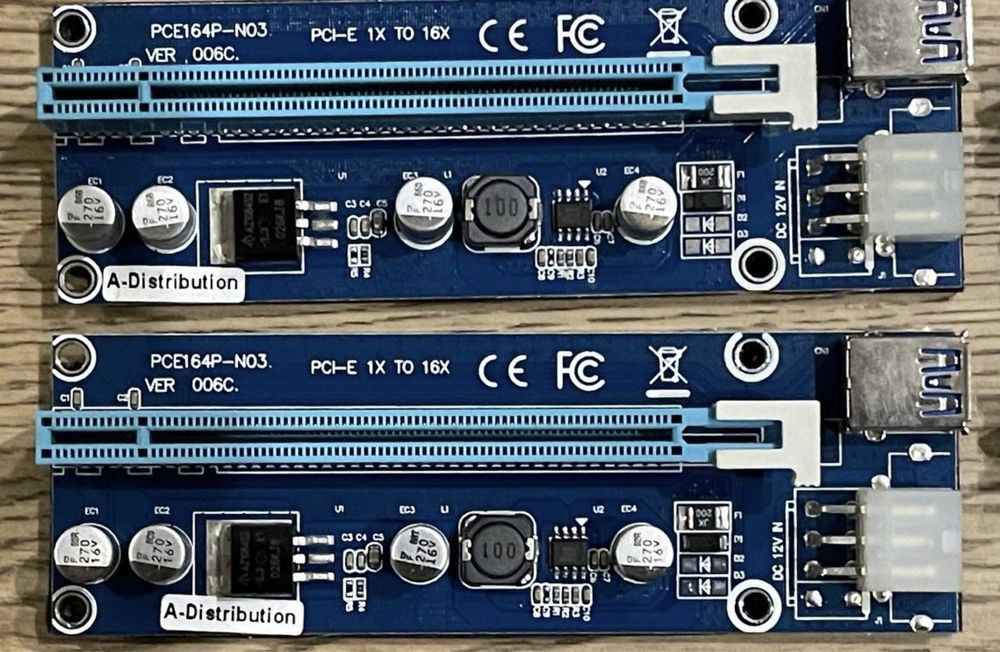 Райзер (Rizer) 6 pin