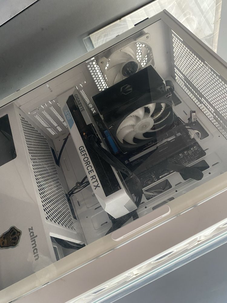 CALY ZESTAW: Komputer Gamingowy 4060TI, Ryzen 5 7500f, fera, led, DDR5