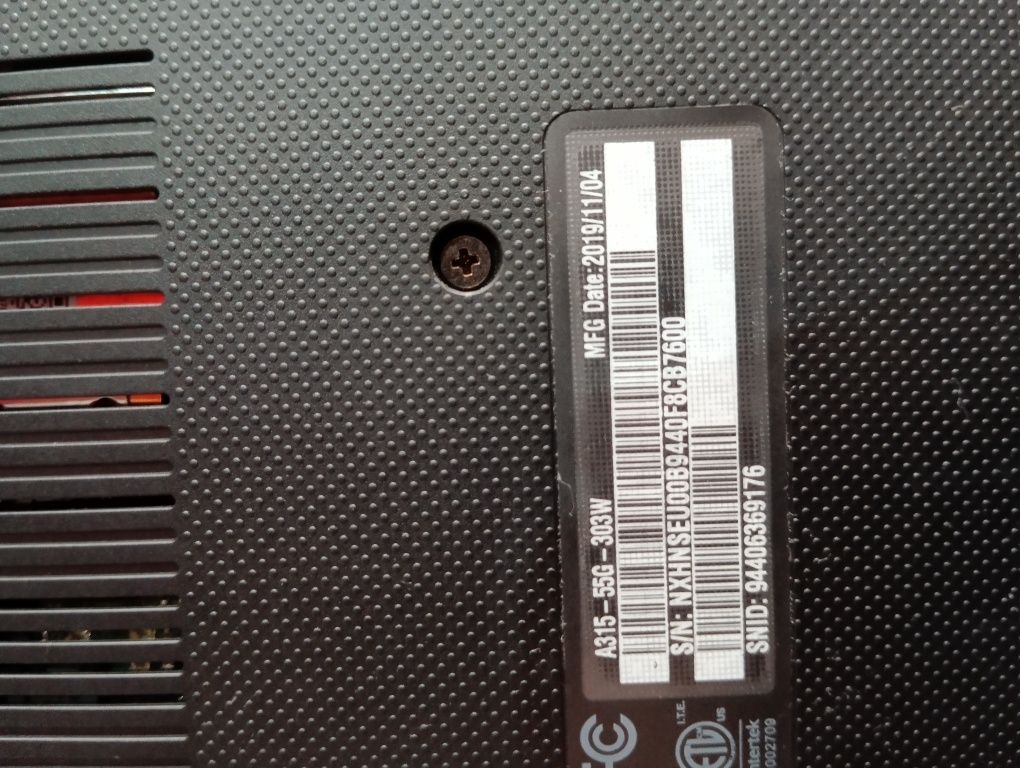 acer aspire a315-55 series