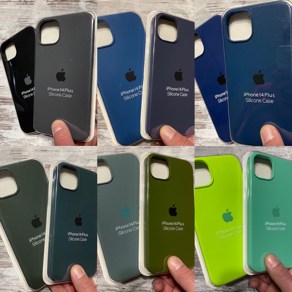 Чехол айфон 14 + силикон чехол iphone 14 plus silicon case микрофибра