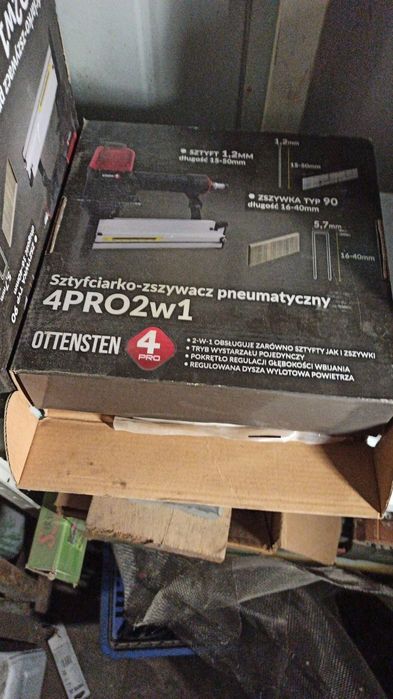 Скобопістолет Ottensten 4PR0, пневмопістолет, пневмостеплер