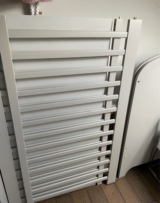 IKEA łóżeczko jasnoszary - GONATT /TROGEN