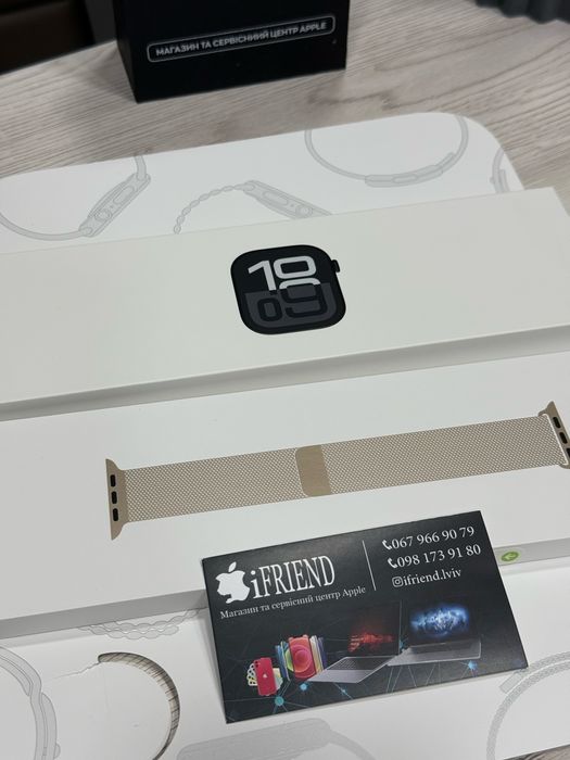 New Apple watch 10 series 42mm black LTE