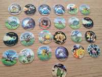 Tazos Pokémon várias coleções