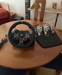 Volante e pedais Logitech G29