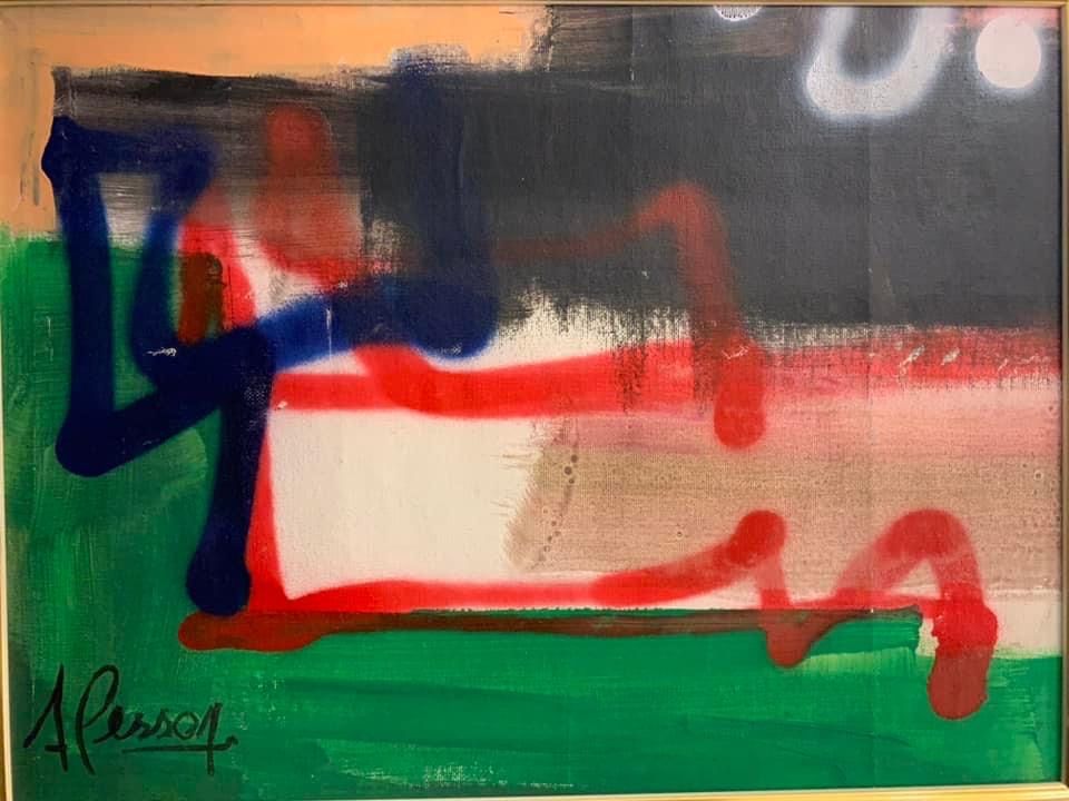 Abstrato a oleo sobre tela de Antonio pedsoa