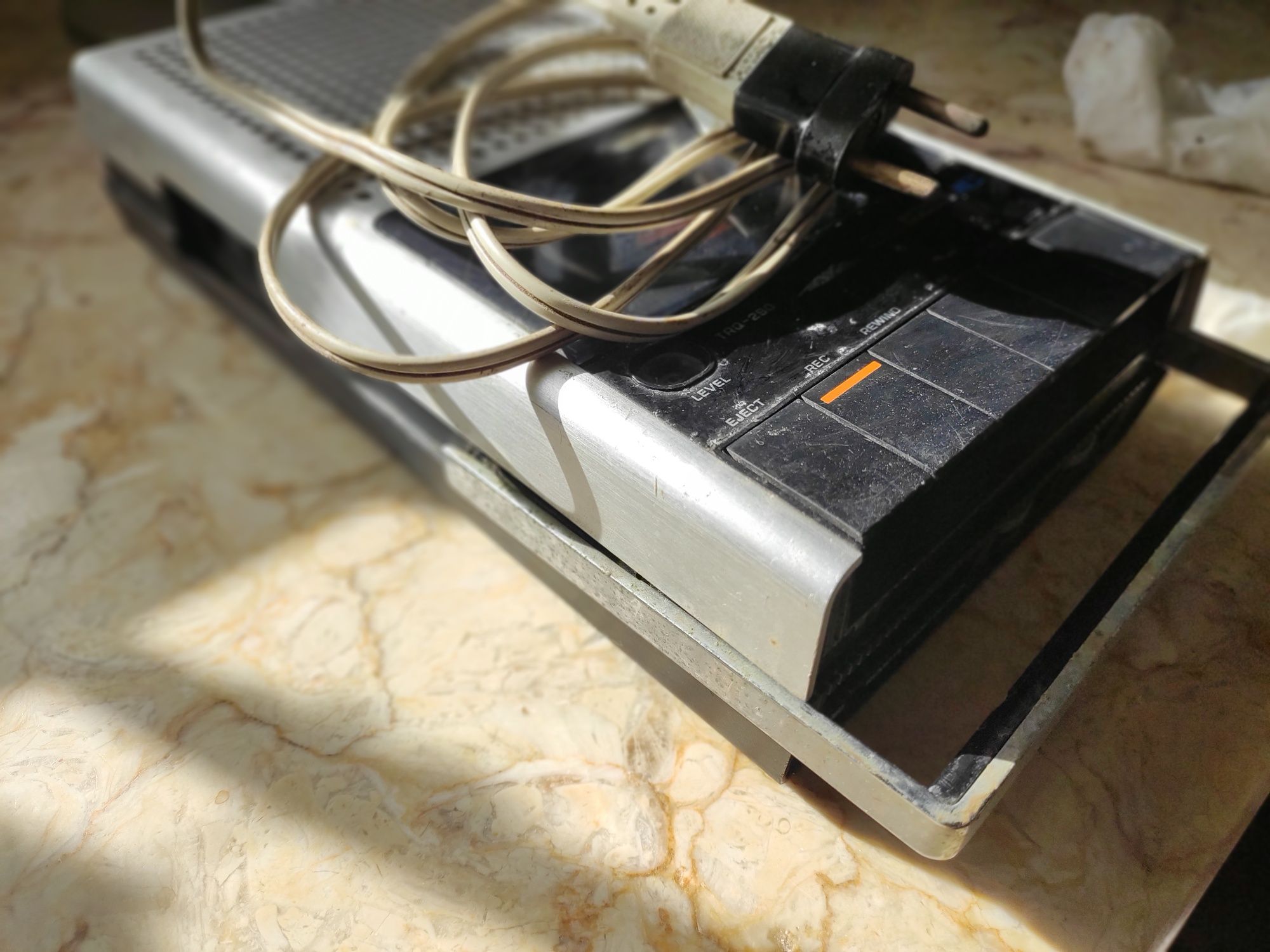 Vintage Hitachi TRQ-290 Gravador De Fita Cassete