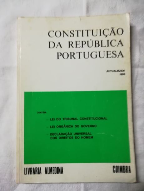 Livro - Constituição da República Portuguesa