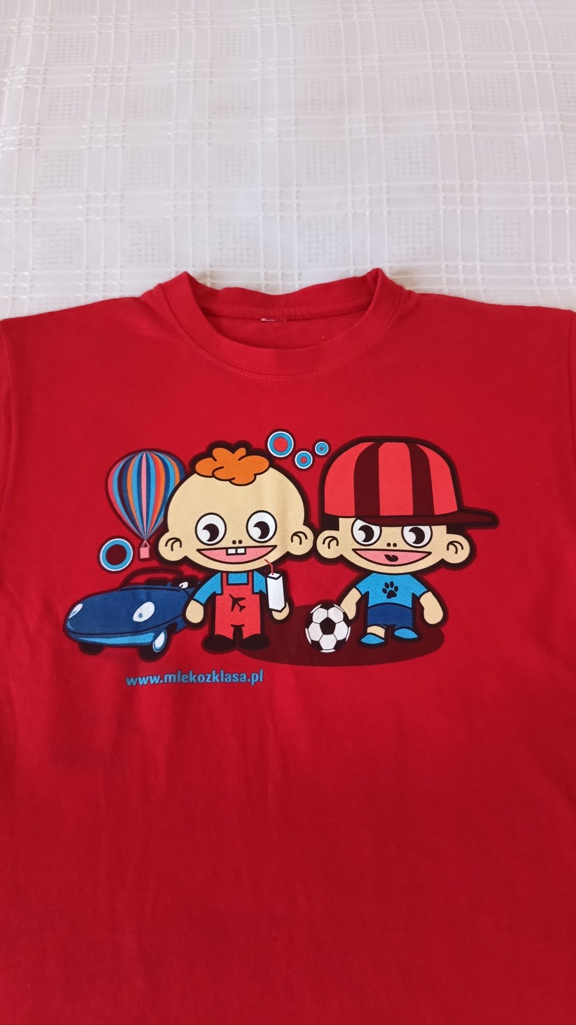 T-shirty dziecięce 2 sztuki, wzrost 128cm i 134cm