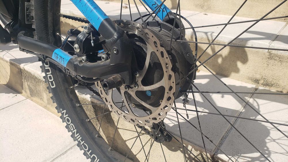 Bicicleta de Montanha Elétrica Rockrider E-ST 500 V2  Tamanho L