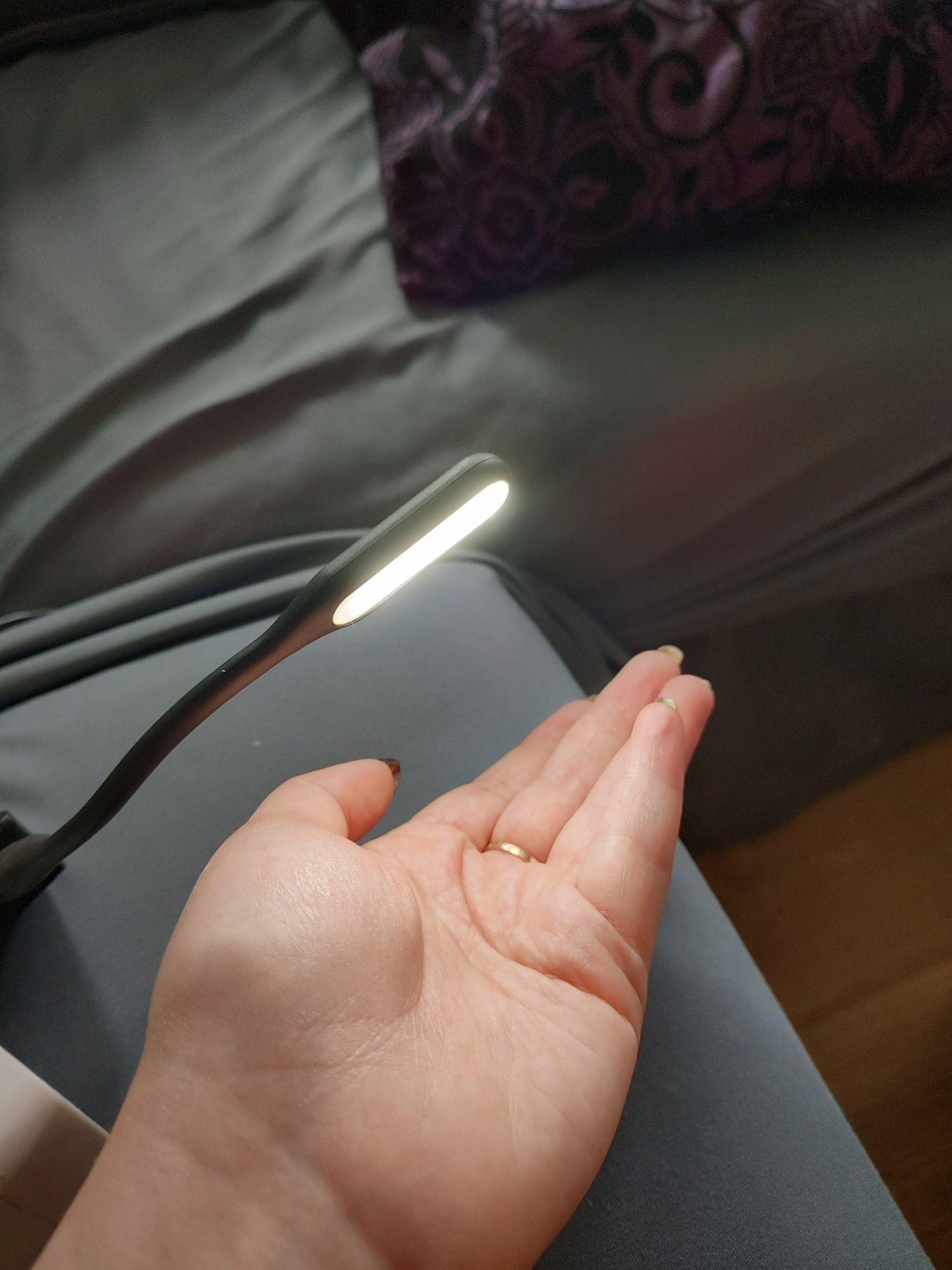 Lampka LED usb do laptopa do czytania