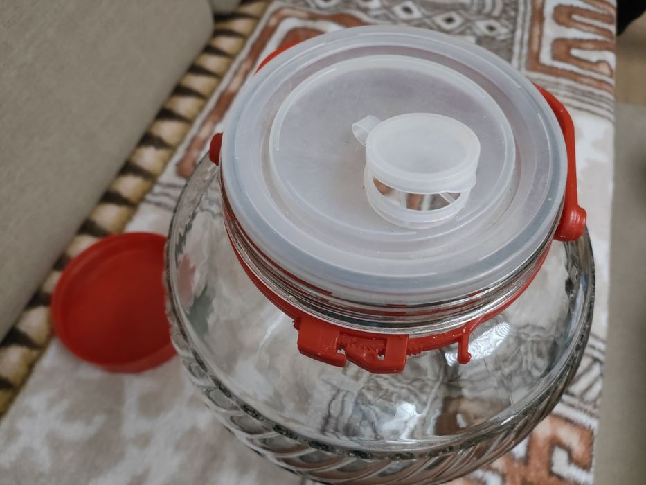 BIOWIN 12 litrow - duży, ogromny słoik, słój do kiszenia itp.