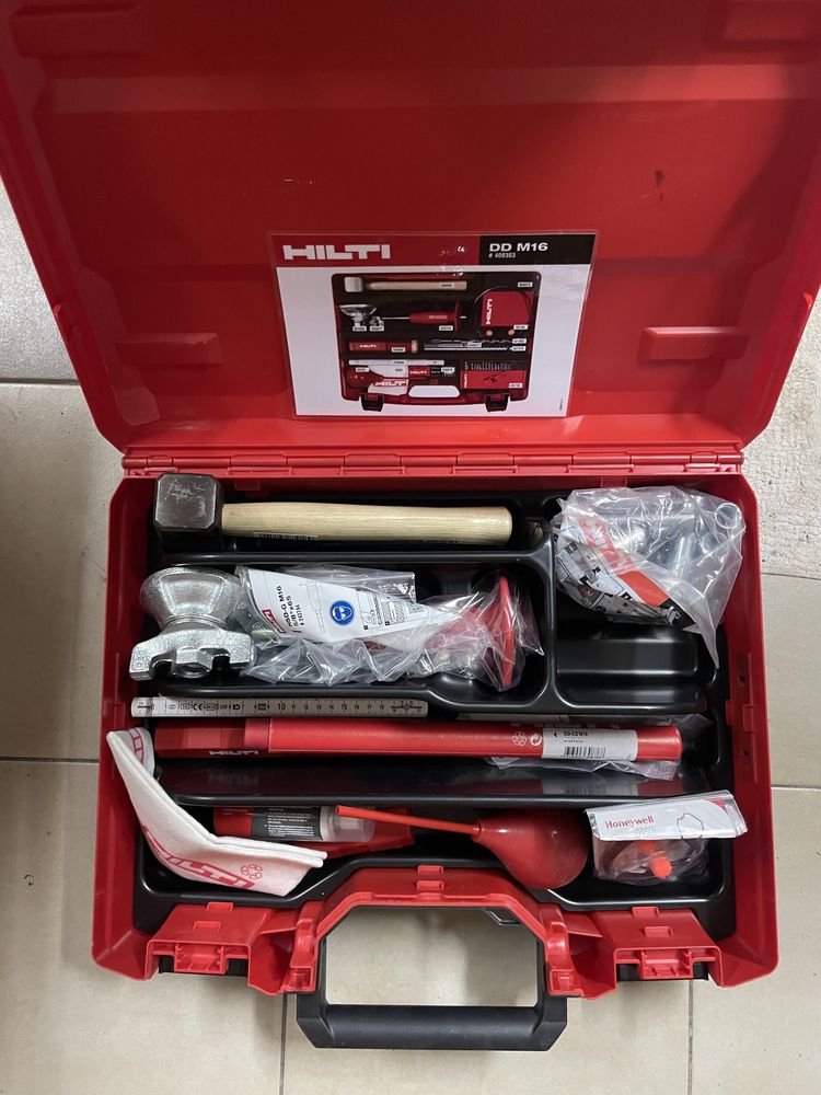 Nowa wiertnica Hilti DD 250 + odkurzacz WMS 100