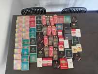 70 maços de tabaco vazios -  antigos - p/coleção