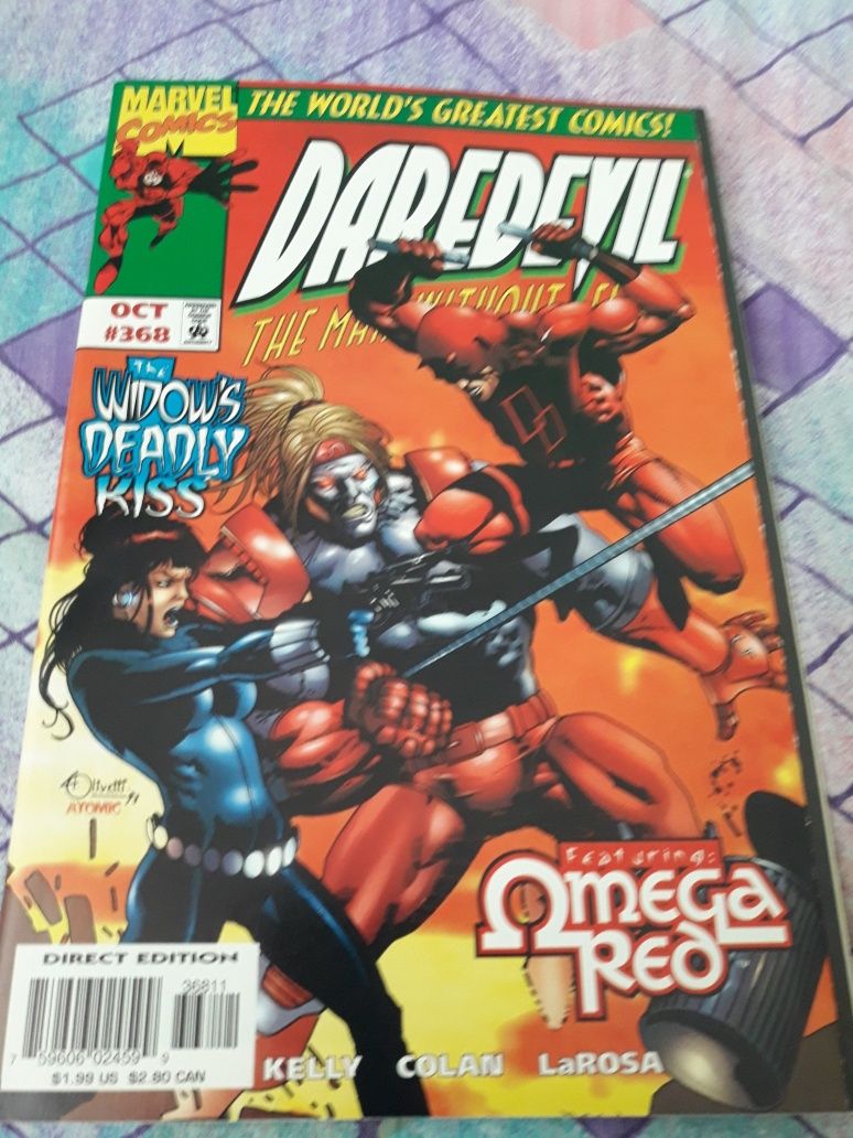 Daredevil Man Without Fear #368 komiks us