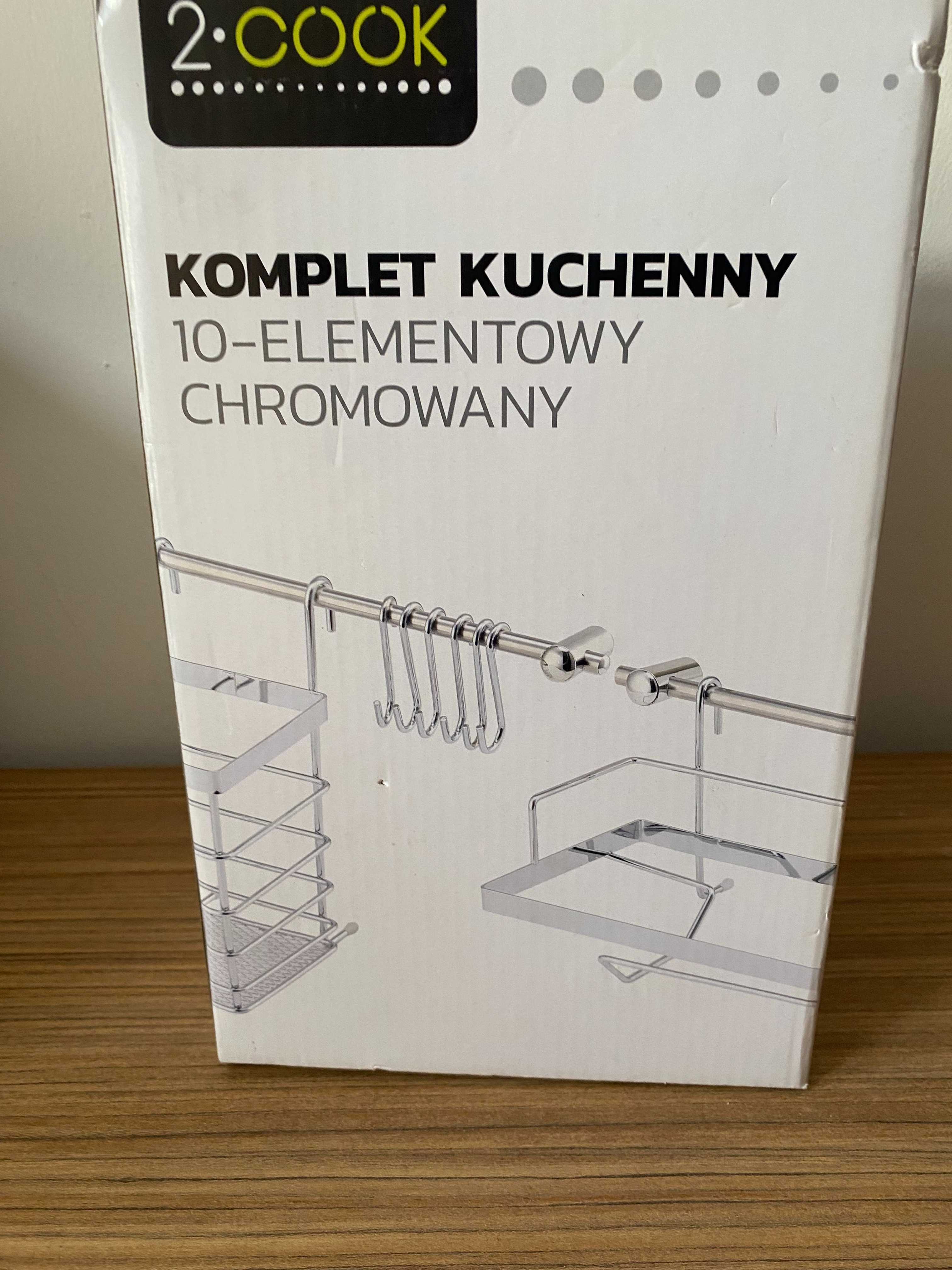 NOWY Reling kuchenny 10 elem. chromowany