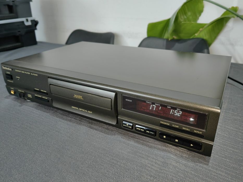 Odtwarzacz CD Technics SL PG-490 Wejście optyczne Sprawny ładny poleca