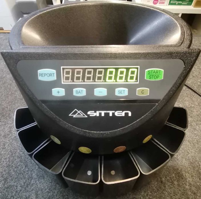 Contador de Moedas Euro