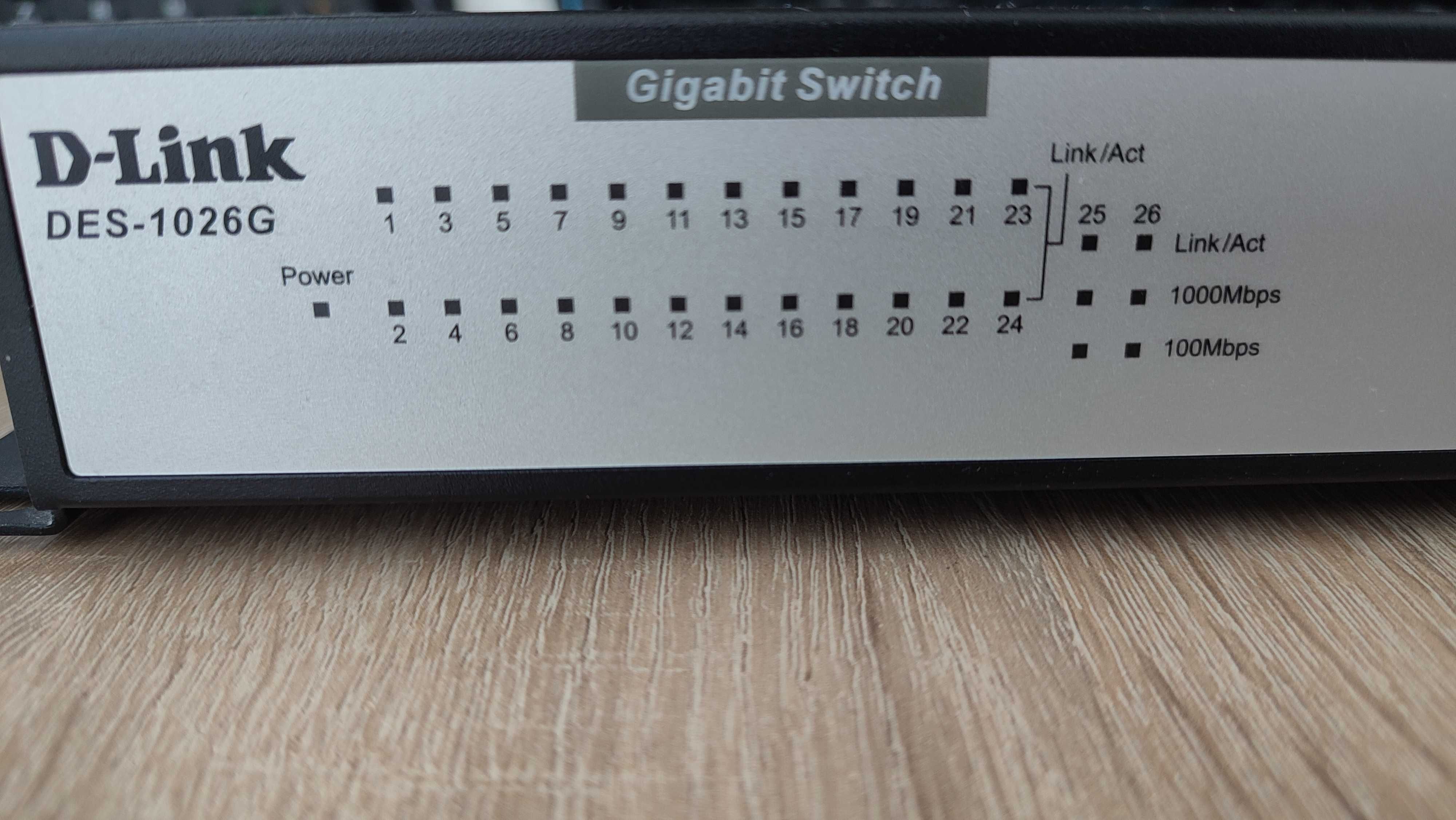 Свитч (коммутатор) D-Link DES-1026G Combo