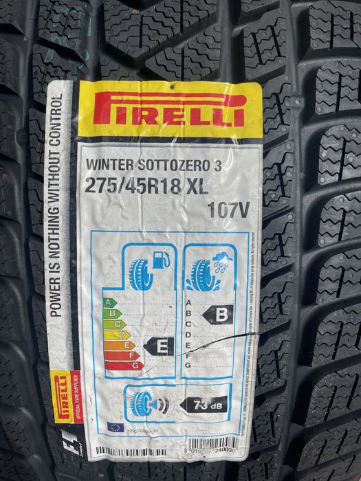 OPONA ZIMOWA Pirelli Winter Sottozero 3 275/45/18 107V XL !