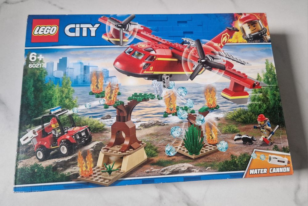 Nowe! Lego City 60217 Samolot strażacki, Warszawa/Wołomin
