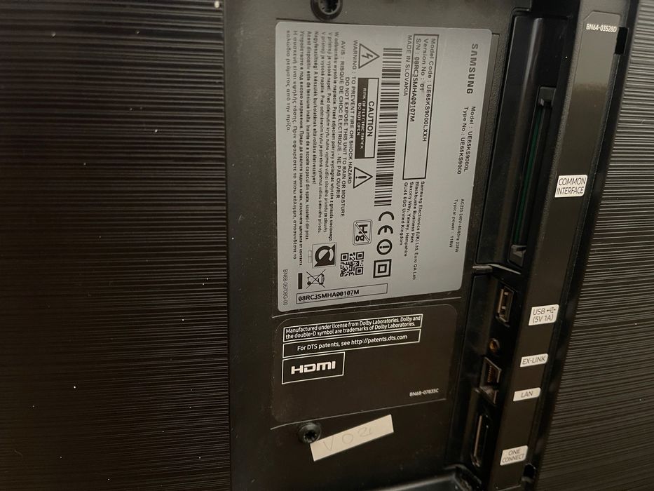 Telewizja Samsung uszkodzony