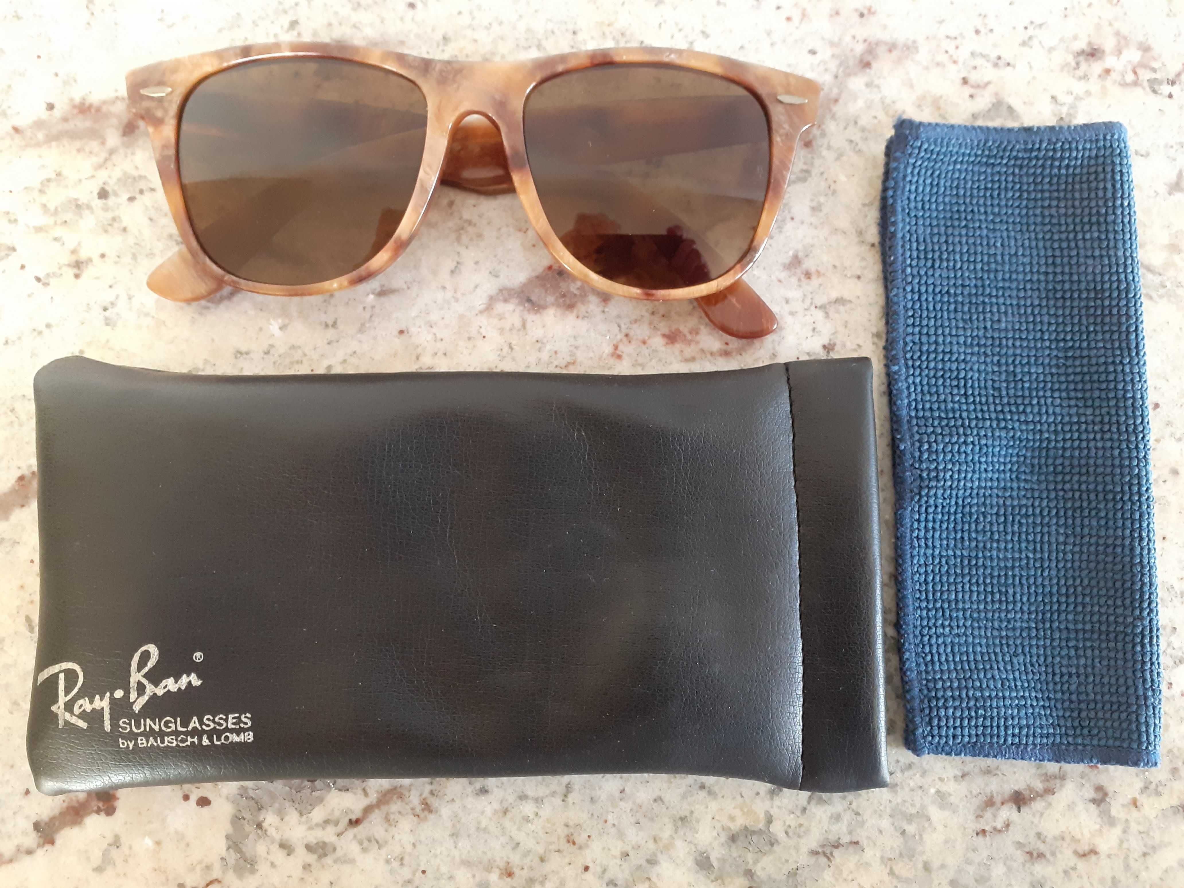 Ekskluzywne okulary przeciwsłoneczne B&L Ray-Ban USA model:WAYFARER II