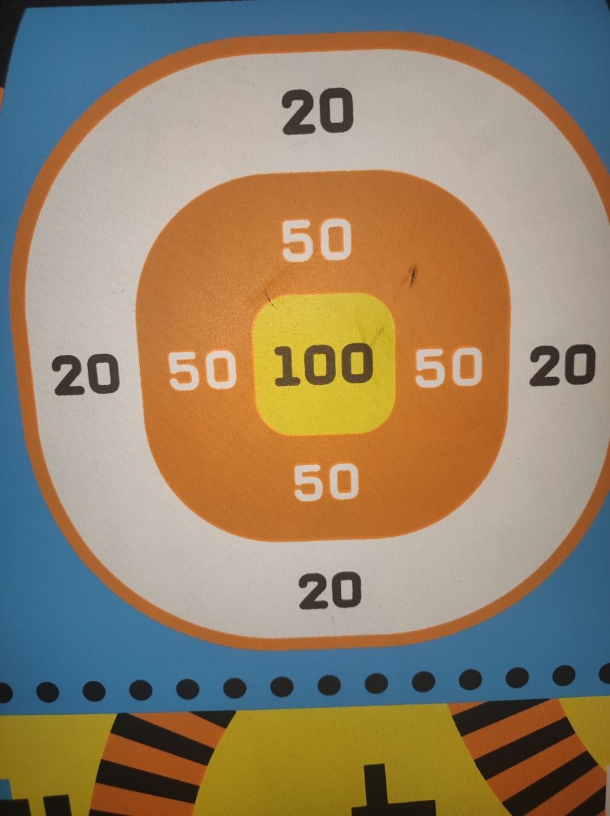 JANOD rzutki magnetyczne gra Dart Roboty + pudełko