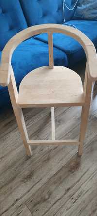 Krzesło barowe jasne