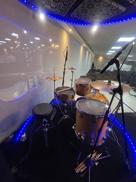 Aquário acústico bateria