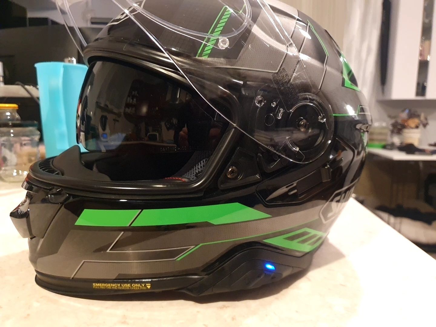 Kask SHOEI GT AIR 2+ interkom  SENA SRL2