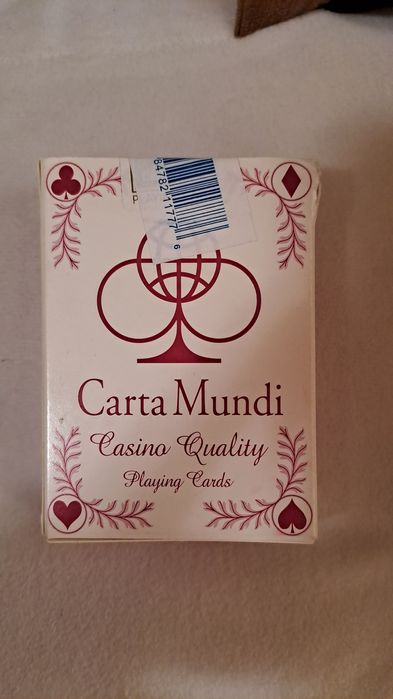 Baralho de Cartas Carta Mundi “Casino Quality” • Usado em Casino
