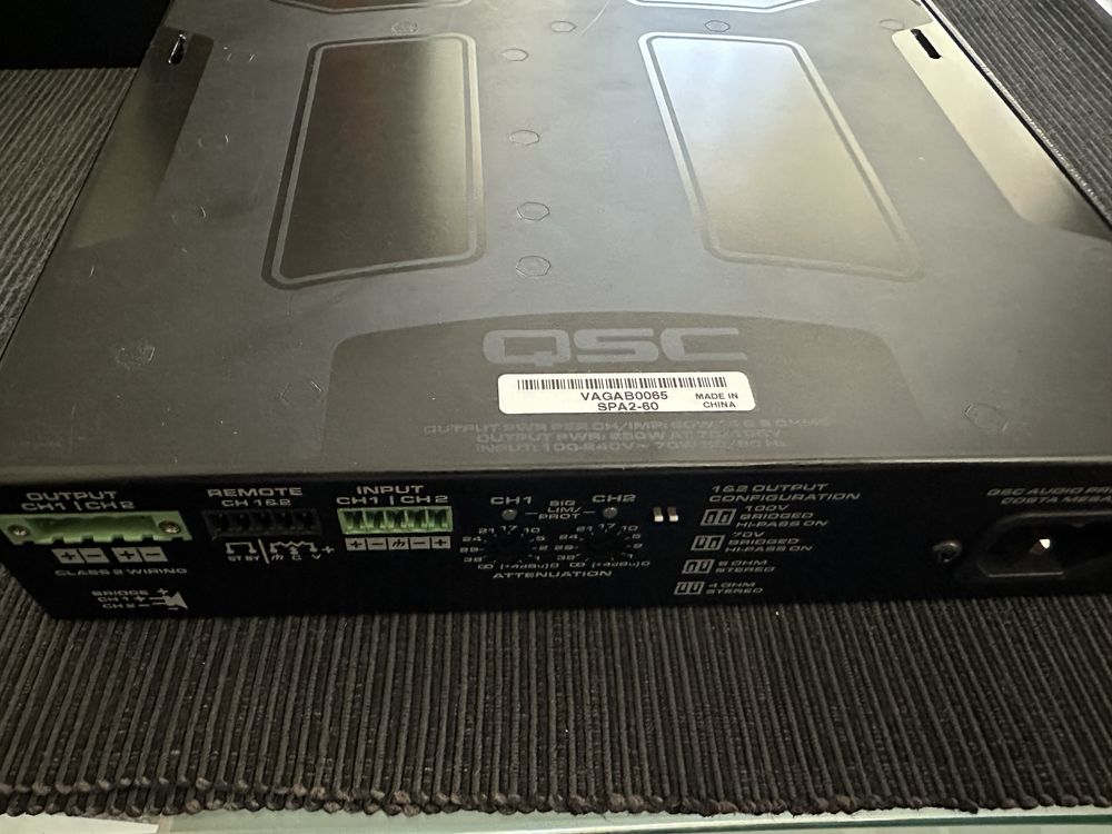 Wzmacniacz QSC SPA2-60
