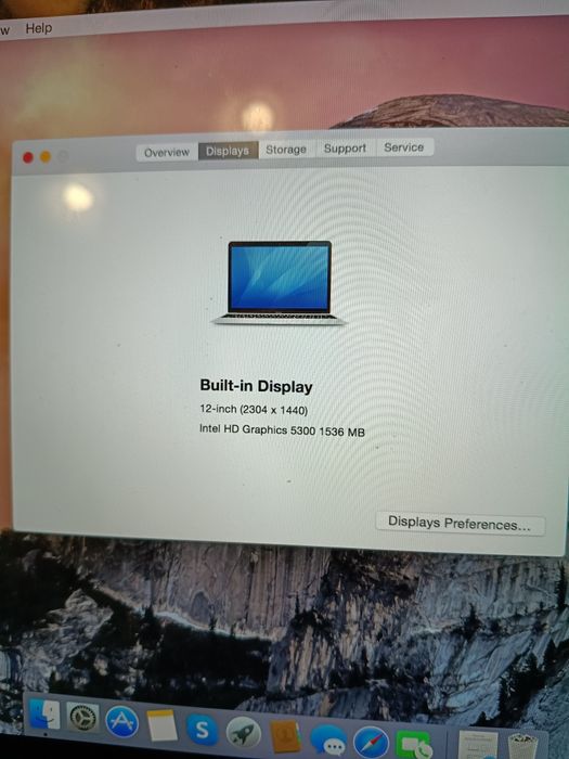 MacBook 8 2015 ecrã 12"